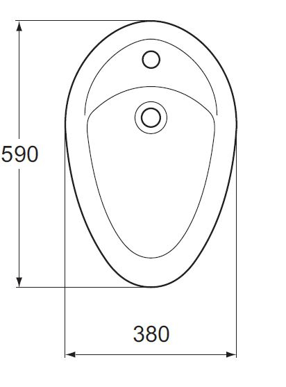 IDEAL STANDARD Esprit Stand-Bidet WEISS