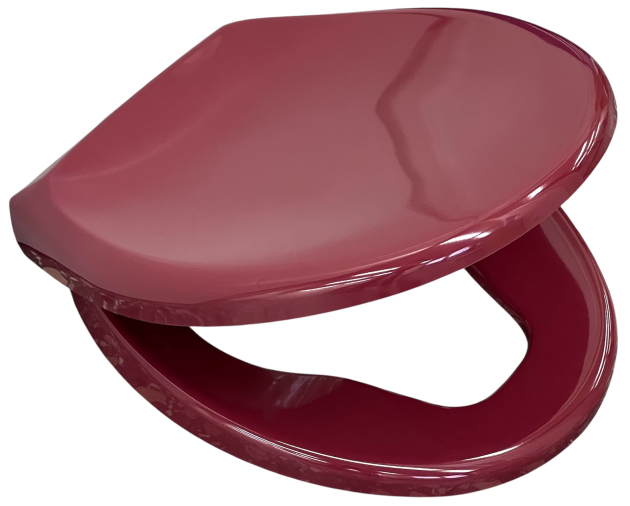 Pagette Avantgarde WC-Sitz Toilettensitz WC-Brille WC-Deckel RUBINROT