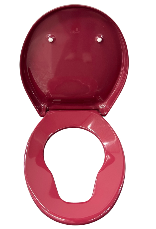 Pagette Avantgarde WC-Sitz Toilettensitz WC-Brille WC-Deckel RUBINROT