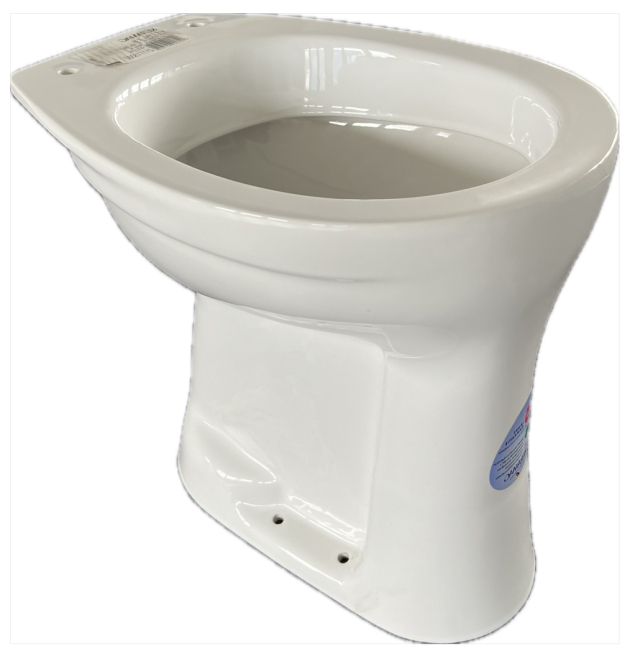 KERAMAG Vitalis erhöhtes Behinderten-WC Abfluss Boden AO 46 cm Weiss Behindertentoilette