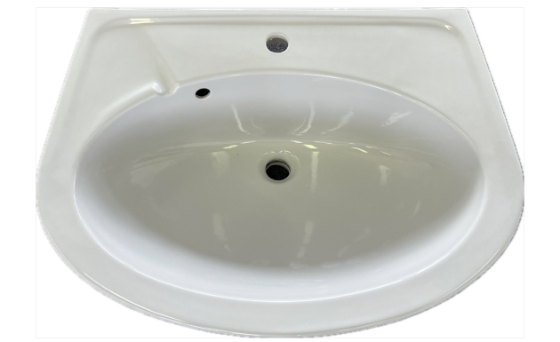 NOVO-BOCH Waschbecken Waschtisch MANHATTAN GRAU 60 x 46 cm