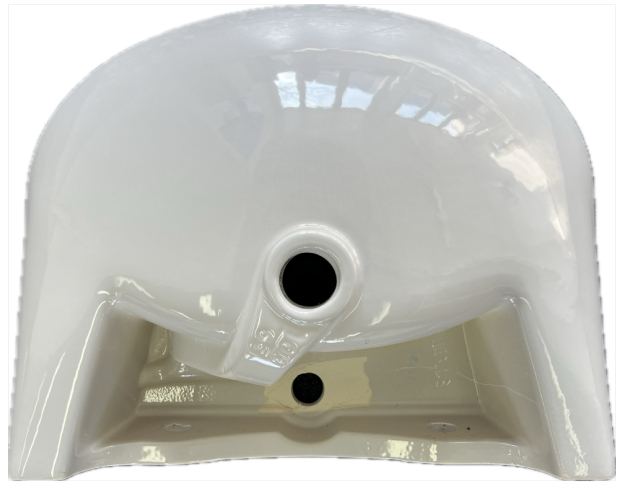 NOVO-BOCH Waschbecken Waschtisch MANHATTAN GRAU 60 x 46 cm