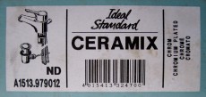 IDEAL STANDARD Ceramix Waschbeckenarmatur CHROM Niederdruck