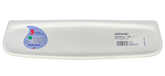 Keramag Renova 50cm Keramik-Ablage Platte Badablage EDELWEISS