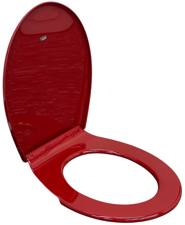 Cornat Tinos WC-Brille WC-Sitz Toilettensitz WC-Deckel RAL-ROT RAL-3003