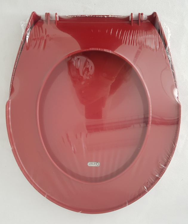 Cornat Tinos WC-Brille WC-Sitz Toilettensitz WC-Deckel RAL-ROT RAL-3003