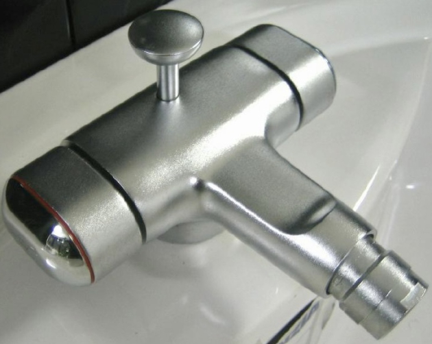 IDEAL STANDARD Dualux Bidet Armatur CHROM-MATT EDELMATT