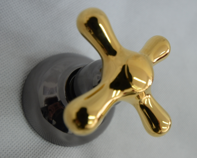 Ideal Standard Azimuth Wandeinbauventil Unterputz in Aranja / Gold UP-Absperrventil