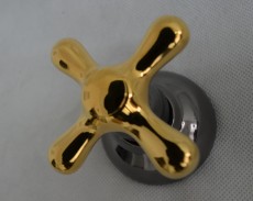 Ideal Standard Azimuth Wandeinbauventil Unterputz in Aranja / Gold UP-Absperrventil