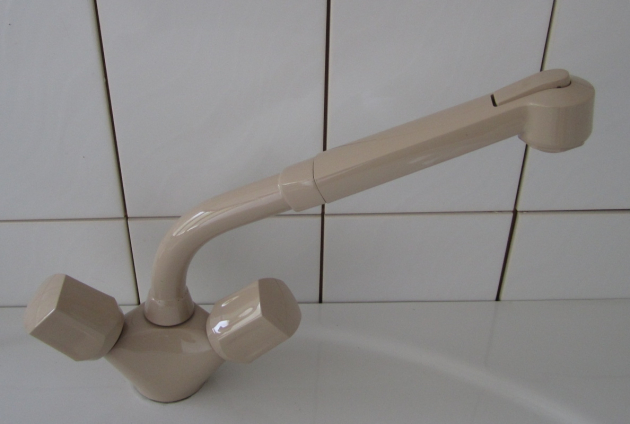 FRANKE Oederlin Küchenarmatur mit Brause 225 mm in Bahamabeige Beige