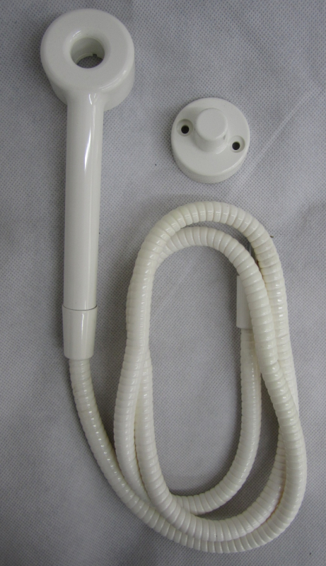 IDEAL STANDARD Dualux Handbrause Kopfbrause mit Schlauch und Halterung Weiss