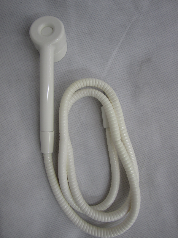 IDEAL STANDARD Dualux Handbrause Kopfbrause mit Schlauch und Halterung Weiss