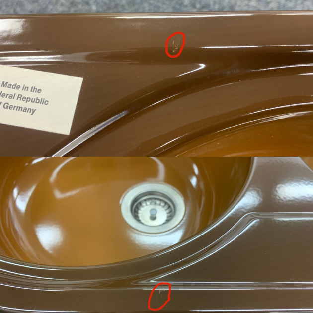 TEKA Duetta 90ED Doppelbecken-Spüle RUSTICA-BRAUN 91,6x48 cm