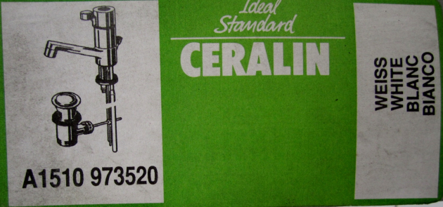 IDEAL STANDARD Ceralin Waschbeckenarmatur WEISS