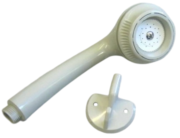 Damixa Handbrause Duschkopf Brausekopf Kopfbrause Manhattan Grau Brausekopf Grau, Kopfbrause Grau, Massage Handbrause, Duschkopf mit Massagefunktion, verstellbarer Duschkopf, Multifunktionsbrause, Design Duschkopf,