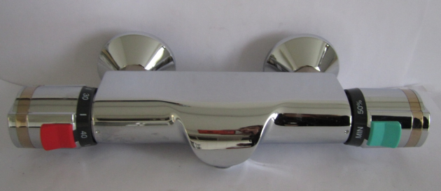 IDEAL STANDARD Thermostat Duscharmatur Ceratop CHROM EDELMESSING