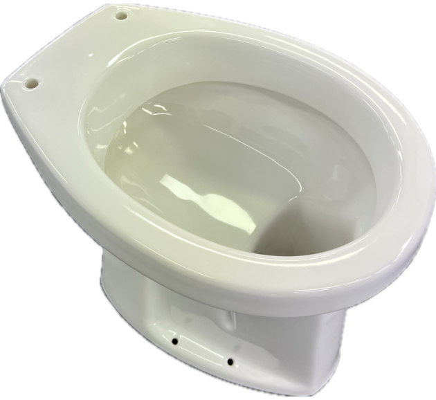 SPHINX erhöhtes Behinderten-WC Abfluss Boden AO 45 cm WEISS