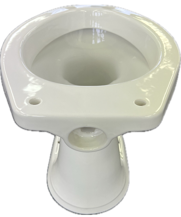 NOVO-BOCH Stand-WC Abgang Boden AO innen senkrecht WEISS