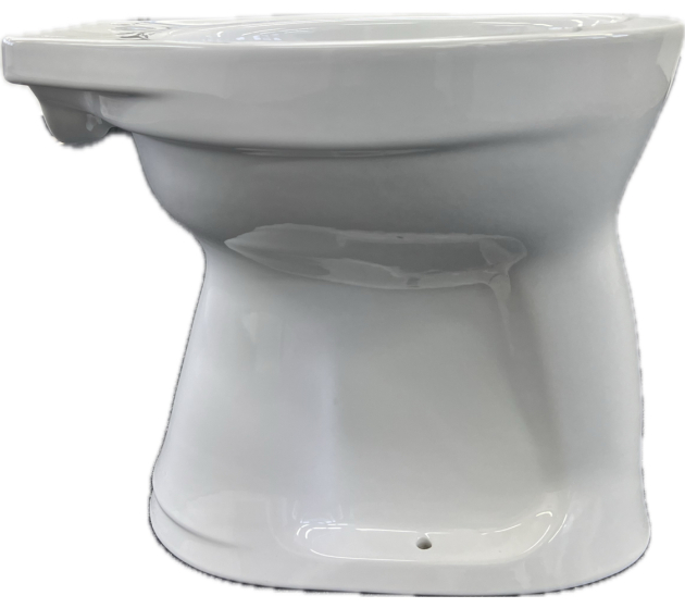 NOVO-BOCH Stand-WC Abgang Boden AO innen senkrecht WEISS