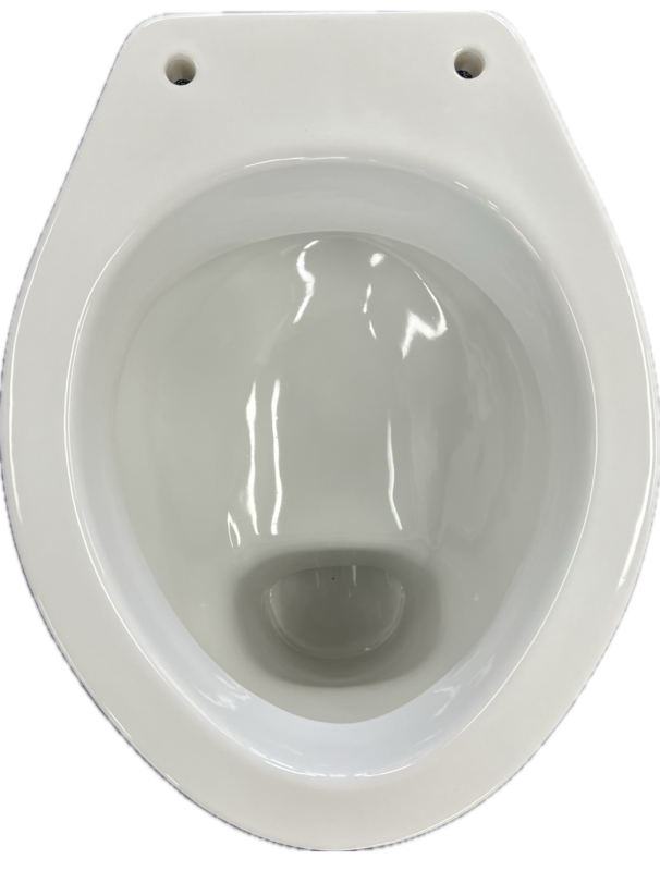 NOVO-BOCH Stand-WC Abgang Boden AO innen senkrecht WEISS