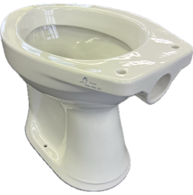 NOVO-BOCH Stand-WC Abgang Boden AO innen senkrecht WEISS