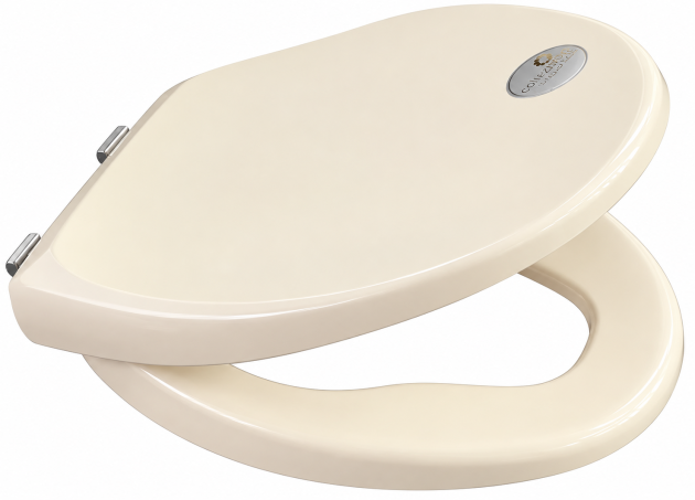 Pagette Avantgarde WC-Sitz WC-Brille WC-Deckel IVORY INDISCH-ELFENBEIN
