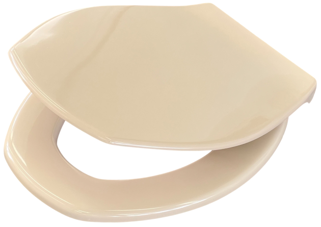 Richter+Frenzel WC-Sitz Bahama-Beige Toilettensitz WC-Brille WC-Deckel Bahama Beige R+F Optiset