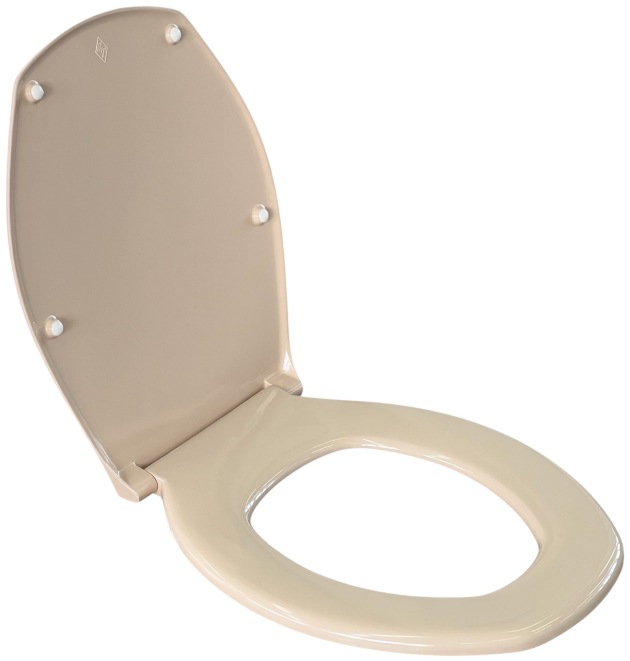 Richter+Frenzel WC-Sitz Bahama-Beige Toilettensitz WC-Brille WC-Deckel Bahama Beige R+F Optiset