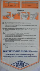 SANIT Design 1000 WC-Sitz Toilettensitz WC-Brille WC-Deckel Pergamon