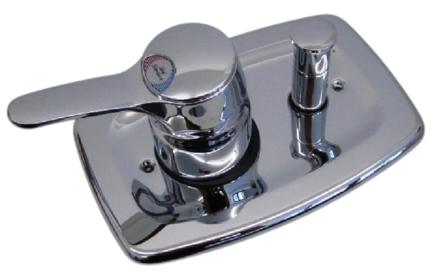 Ceramix Junior Unterputz-Wannenarmatur Wandeinbau Chrom