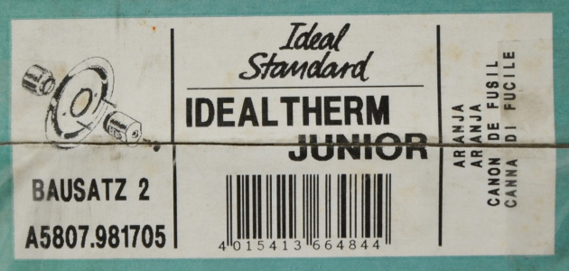 Bausatz 2 - Idealtherm Junior Wandeinbauthermostat Unterputz Duscharmatur Aranja