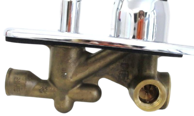 Ceradisc Unterputz-Badewannenarmatur Wandeinbau Chrom