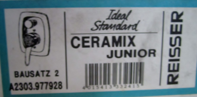 Bausatz 2 - Ceramix Junior Reisser Oberteile Unterputz-Wannenarmatur Chrom Chrom-Matt