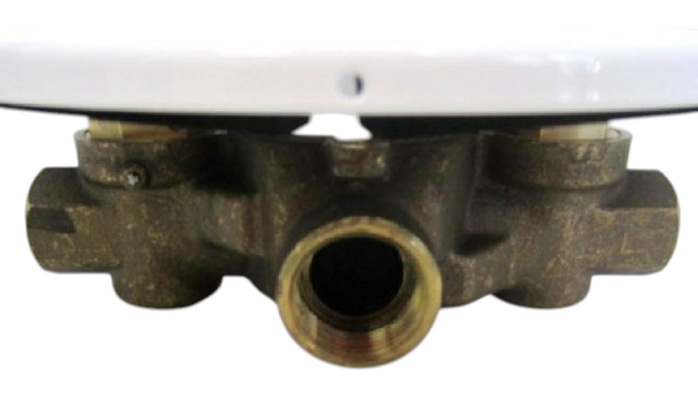 Bausatz 2 - Idealux Oberteile Zentralthermostat Unterputz Weiss Unterputz Armatur, Idealux Thermostat, Bausatz 2, Fertigmontageset, UP-Thermostat, Duschthermostat Unterputz,