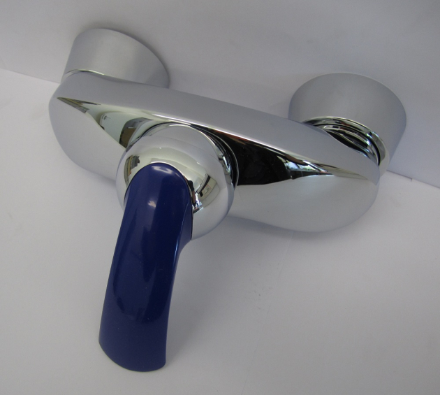 Ideal Standard Tonic Trias Duschwannenarmatur Brausebatterie Armatur Chrom Blau