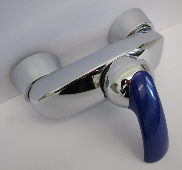 Ideal Standard Tonic Trias Duschwannenarmatur Brausebatterie Armatur Chrom Blau