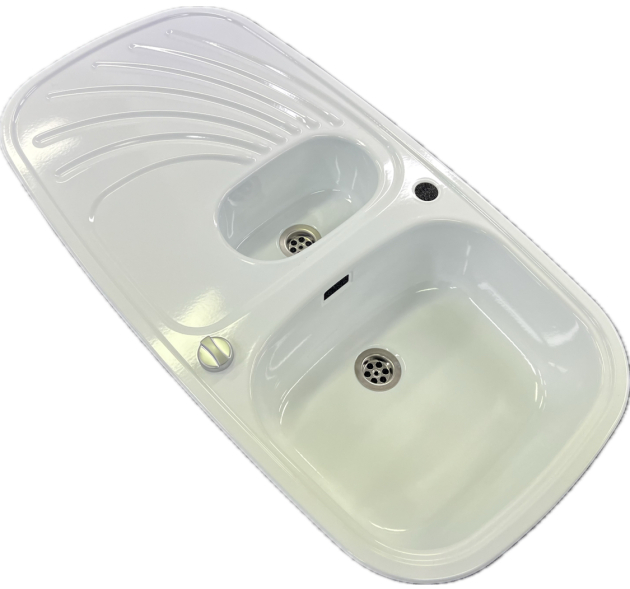 RIEBER Samba Spüle Weiss 96 x 50 cm B-R