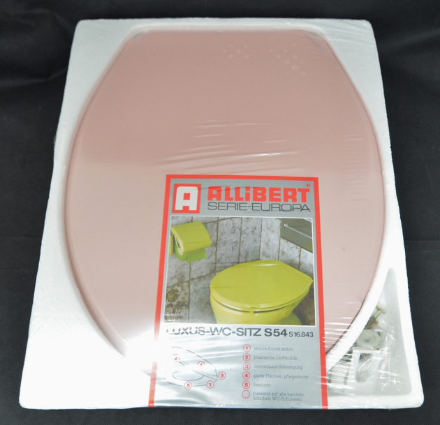 ALLIBERT LUXUS S54 WC-Sitz Toilettensitz WC-Brille WC-Deckel Magnolia