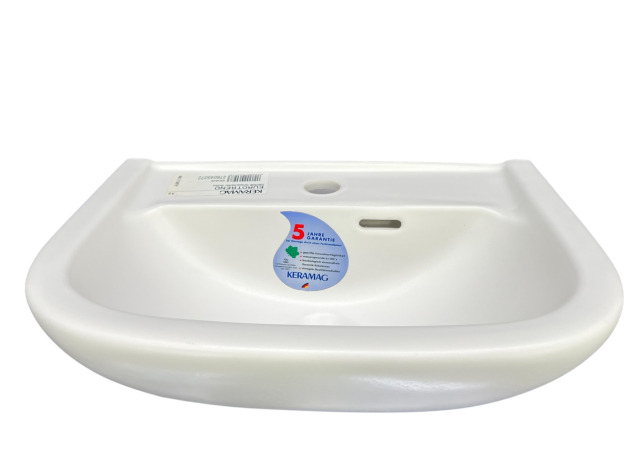 KERAMAG Eurotrend Waschbecken Handwaschbecken 45x33 cm Edelweiss