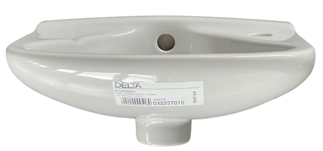 Delta Fondo Waschbecken Handwaschbecken 37 x 28 cm Manhattan