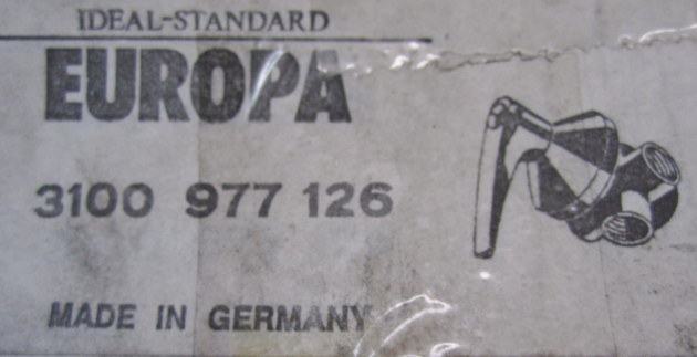 EUROPA Unterputz Wandeinbau Fünfwege Ventil Messing poliert