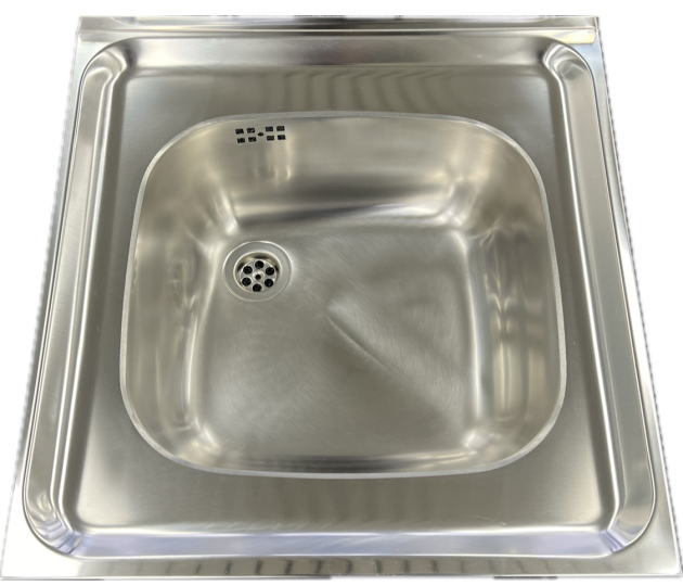 BLANCO 5x5 Auflage-Spüle 50x50 cm Gastronomie Gastro Modul-Spüle Spülbecken Edelstahl