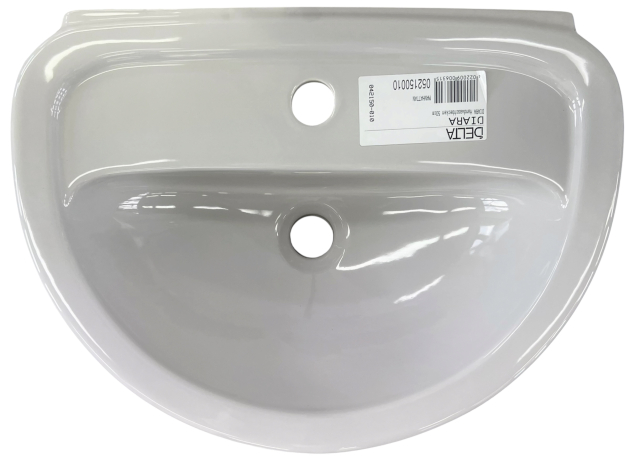 GEBERIT Keramag Delta Diara Handwaschbecken 50 x 37,5 cm Manhattan Grau