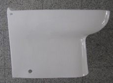 Aqva Zone Plus eckig Stand-WC 011910100 WEISS
