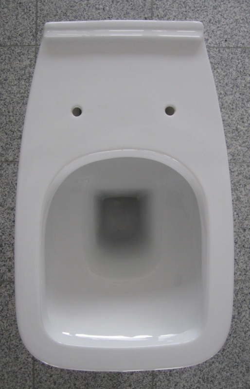 Aqva Zone Plus eckig Stand-WC 011910100 WEISS