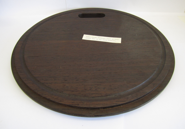 Universal - Schneidebrett Rüstbrett für Rondo Modelle DUNKLES HOLZ