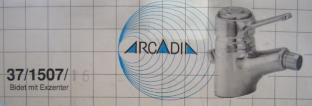 Newform Bidet Armatur Bidetarmatur HELL-BLAU