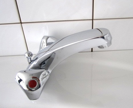 IDEAL STANDARD Euroflow Zweigriff Waschtischarmatur Chrom