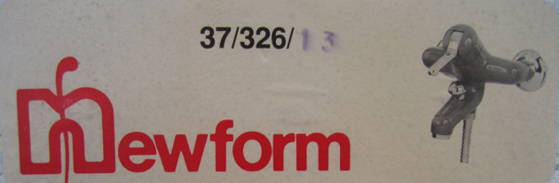 NEWFORM Badewannenarmatur Armatur WEISS