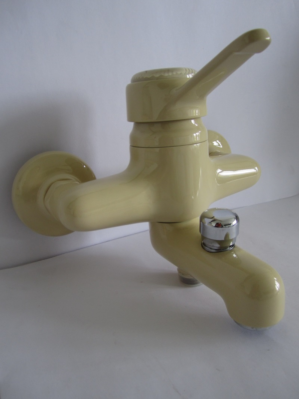 NEWFORM Badewannenarmatur Armatur CREME CHAMPAGNE